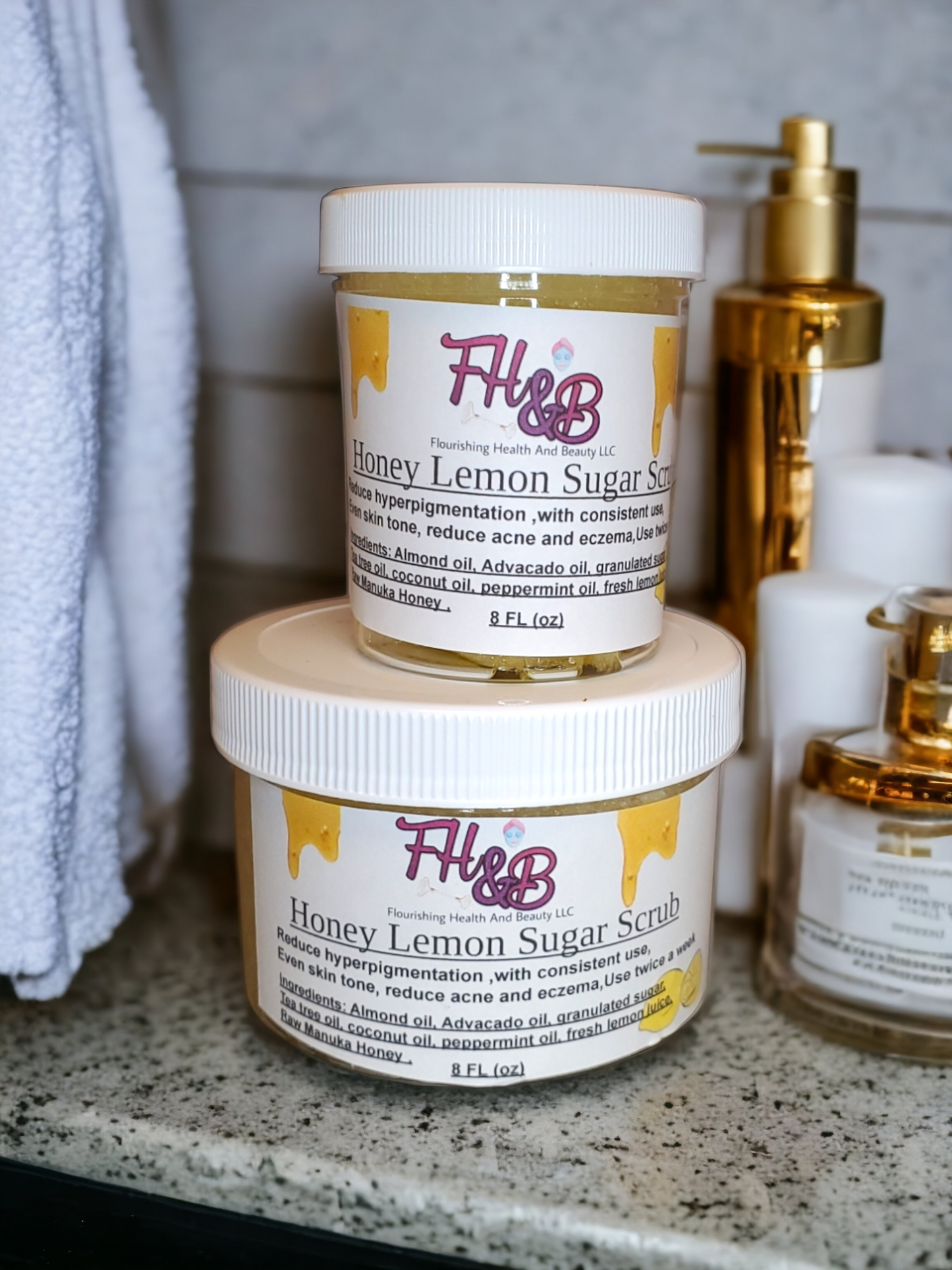 Sugar Scrubs and exfoliants