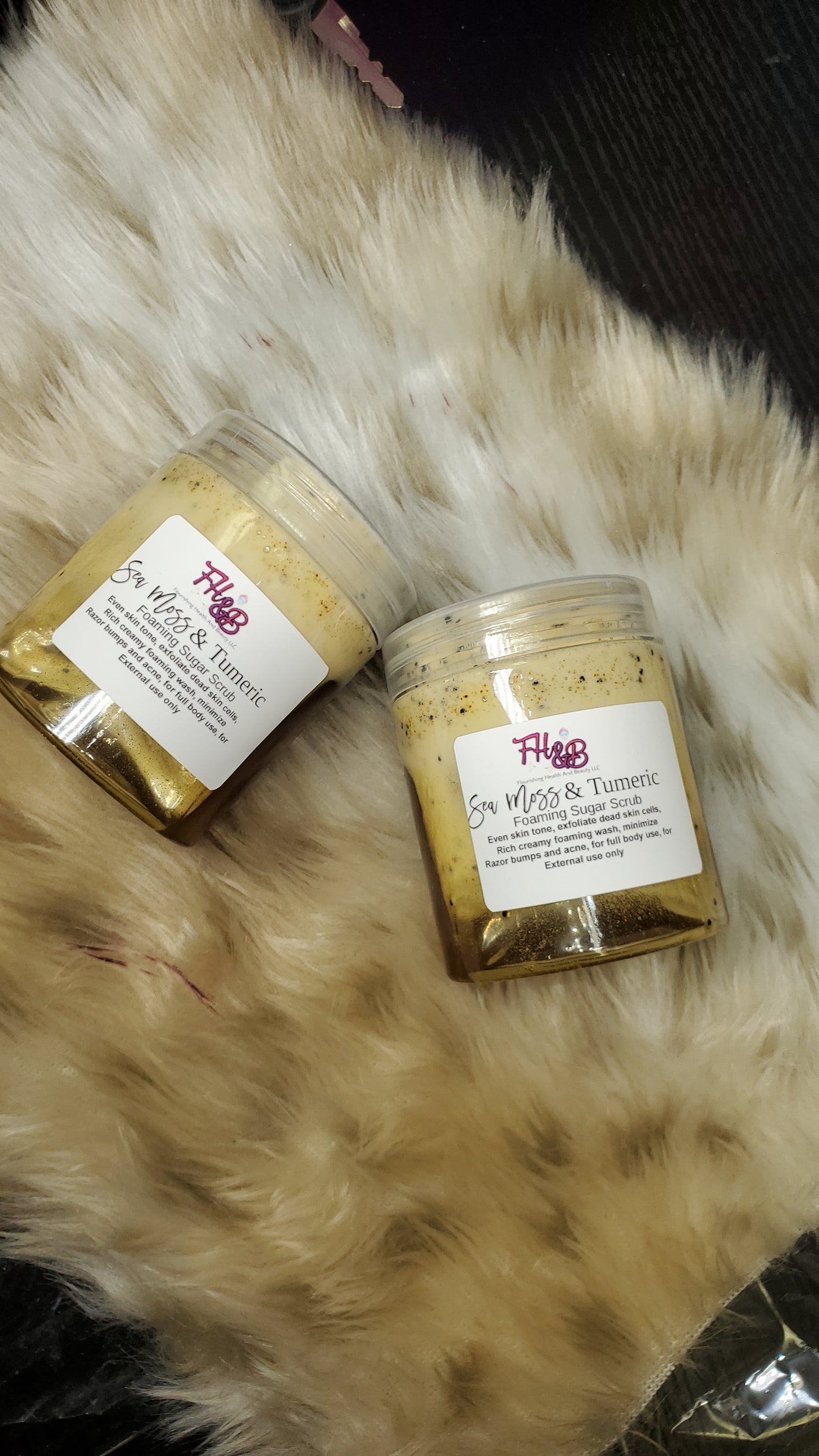 Sugar Scrubs and exfoliants