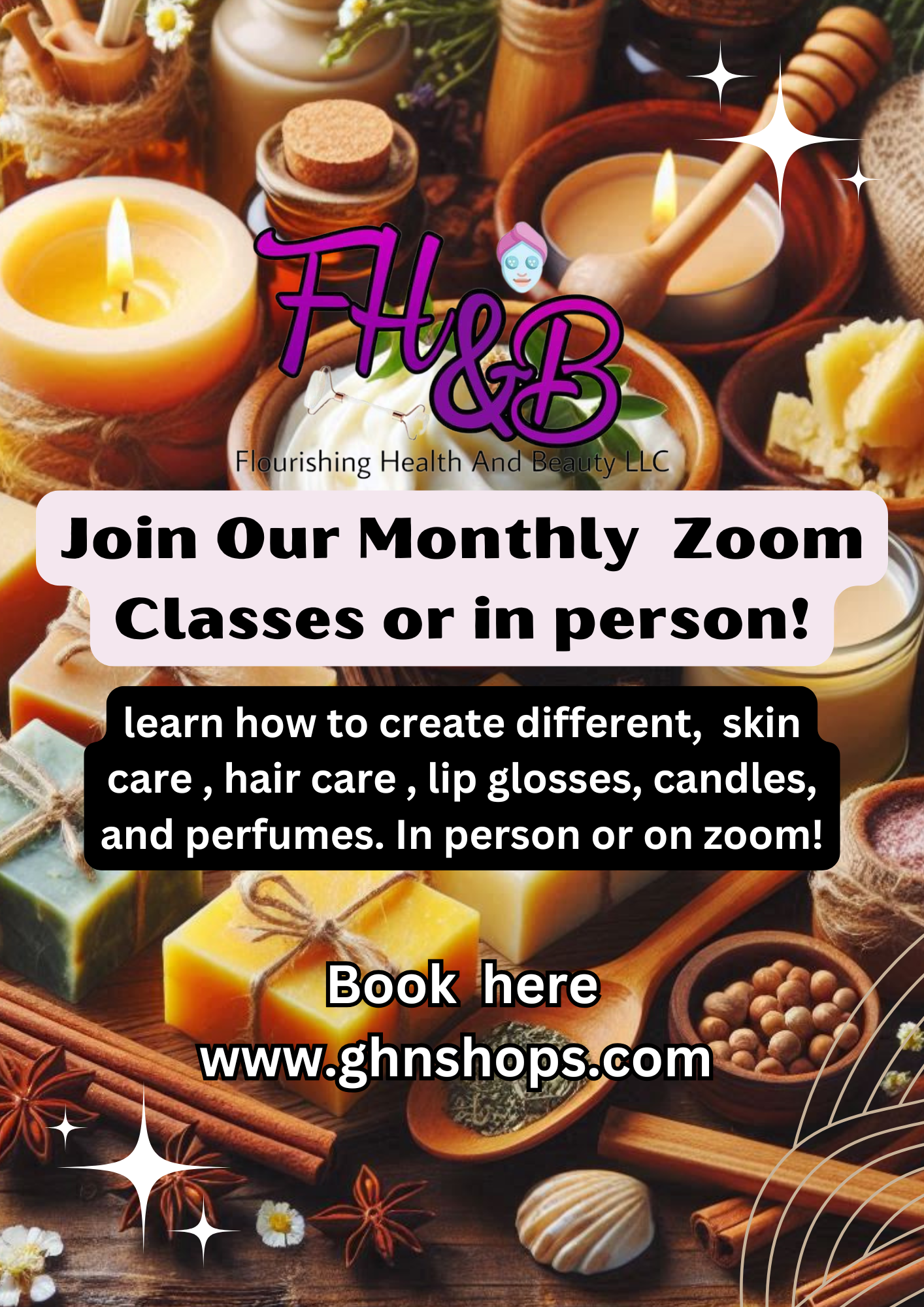 Skin care and more classes