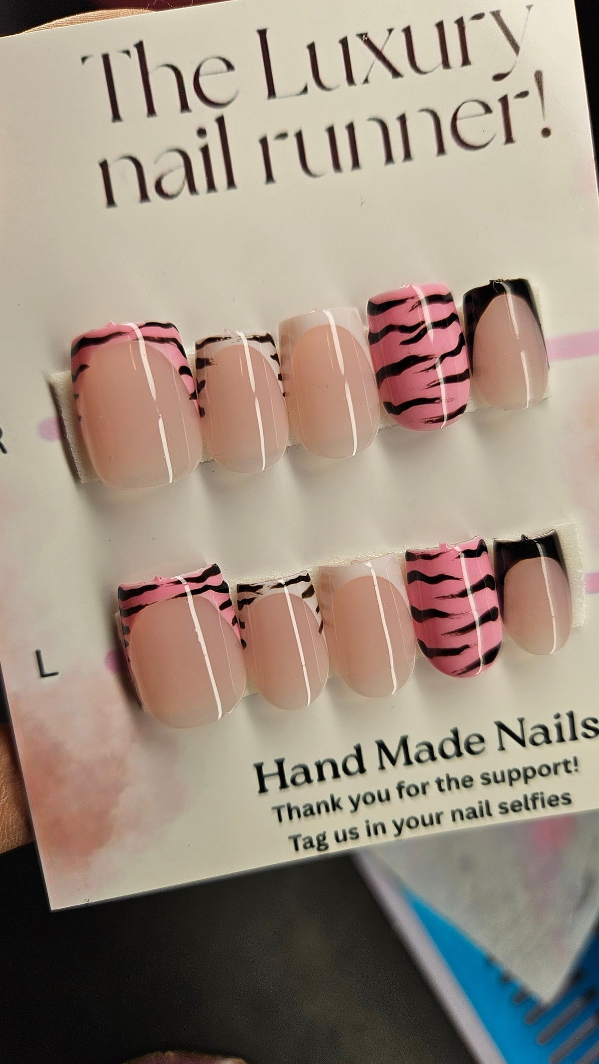 Press On Nails hand (painted)