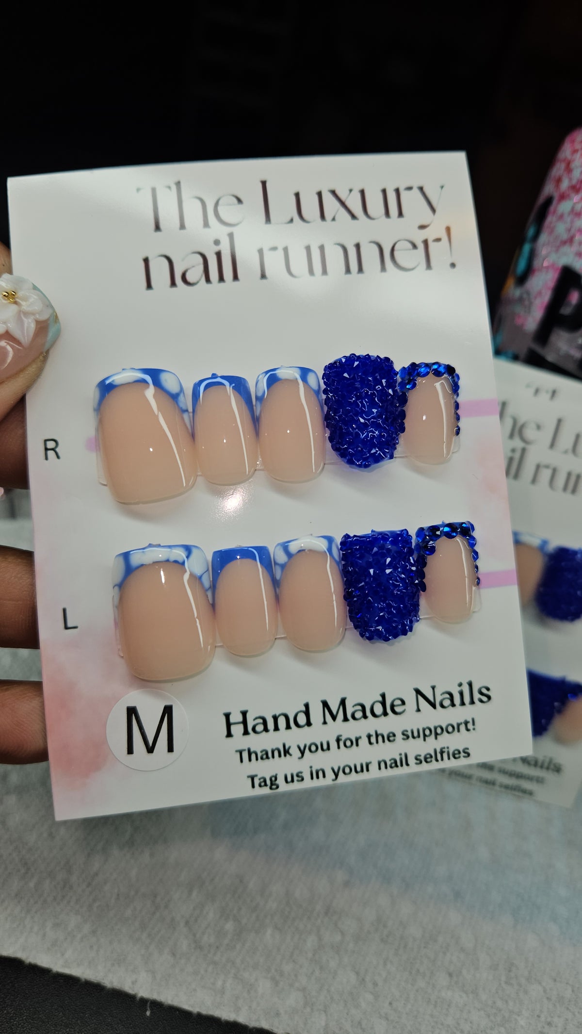 Press On Nails hand (painted)