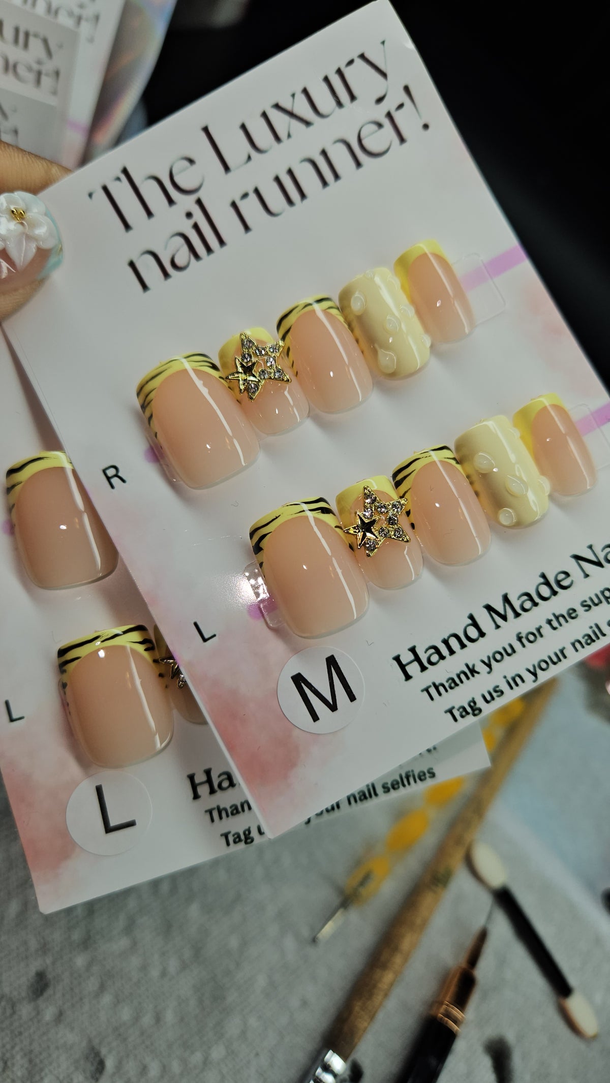 Press On Nails hand (painted)