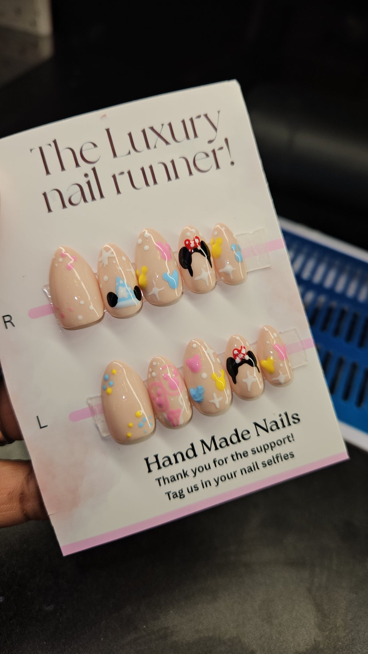 Press On Nails hand (painted)