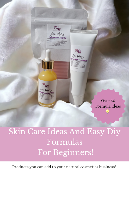Skin care formulas for begginers e-book